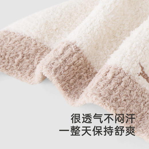 英氏婴儿帽子秋冬保暖贴面帽加绒女童帽子新款儿童帽子男童 商品图3