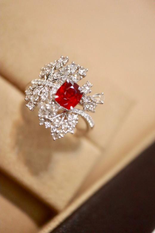 18k无烧红宝石戒指1.0ct 商品图6