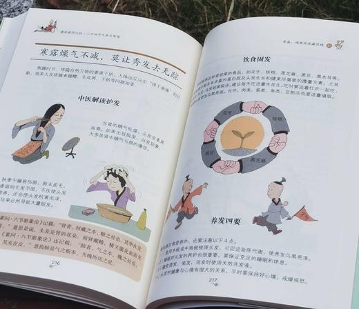 《漫画黄帝内经》，16开平装，马寅中著，华龄出版社2024年一版五印，564页，定价168元，售价65元。 商品图8