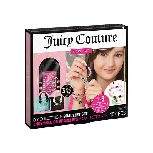 make it real JUICY迷你托特手链系列单件/三件套装玩具 商品图0