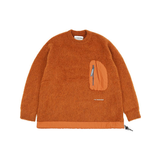 and wander mohair wool sweater 马海毛羊毛针织套头毛衣 商品图3