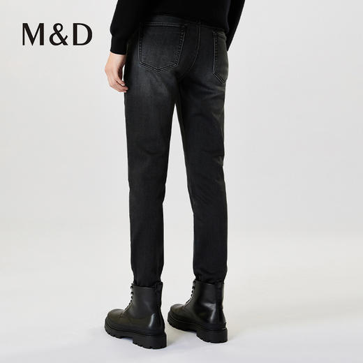 【名盾】秋冬新款牛仔裤，保暖混纺面料，蓄热保暖，柔软舒适，透气性好M0CL36661A 商品图3