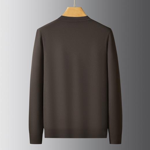 【新款DBJ】大依优型大码毛衣针织衫毛衫休闲加肥加大男士胖子大码内搭上衣打底衫 商品图5