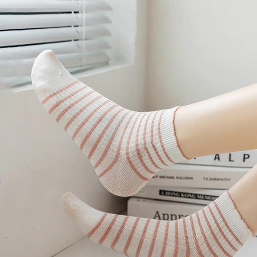都市丽人短筒袜休闲系列精梳棉袜子女袜子LCTDF6 商品图1