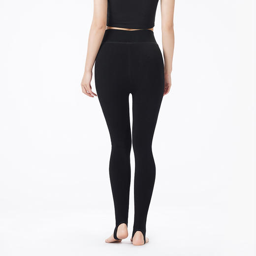 都市丽人打底裤强暖一体裤保暖裤粘纤加厚踩脚裤一条LGT4B2 商品图3