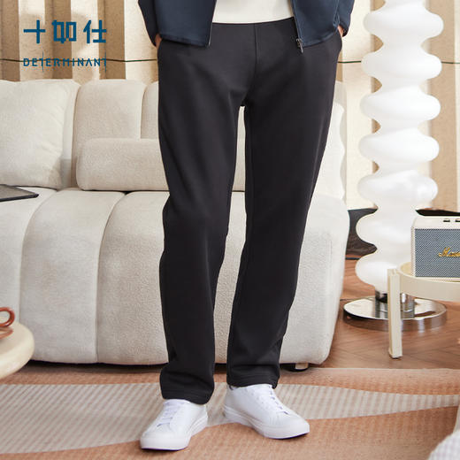 十如仕针织远红外摇粒绒保暖休闲长裤-LB09 商品图12