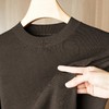 【新款DBJ】大依优型大码毛衣针织衫毛衫休闲加肥加大男士胖子大码内搭上衣打底衫 商品缩略图5