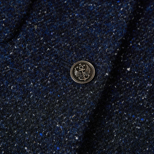 ROMI STUDIO“法式优雅”绵羊毛羊驼毛混纺花纱小香风外套 431W5087 商品图3