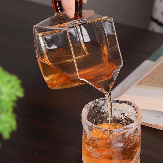 【稀雀】四方玻璃公道杯 商品图2