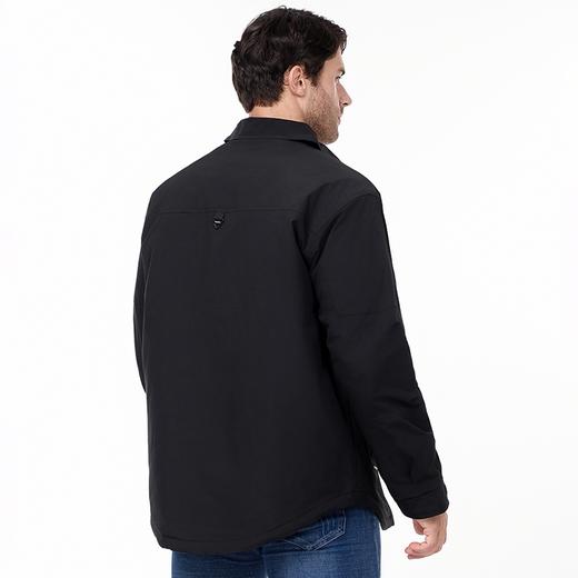 【新款DK】大依优型大码男装连帽棉衣防水户外翻领棉服衬衫领夹克加肥加大休闲夹克胖子外套上衣 商品图5