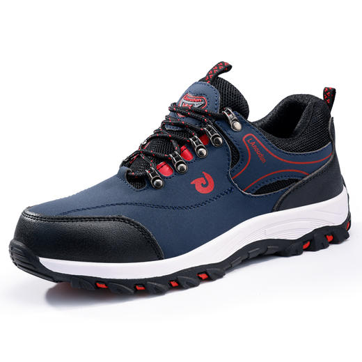 蓝鸥盾劳保鞋男防砸防刺安全鞋防水皮面四季款钢包头 商品图2