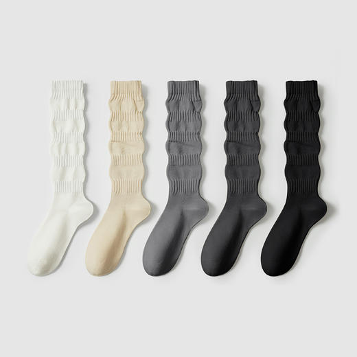 都市丽人长筒袜简约系列精梳棉袜子女袜子LCTEB6 商品图2