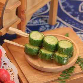 黄瓜糖葫芦