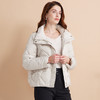 EITIE爱特爱立领防风保暖时尚纯色百搭显瘦短款羽绒服冬新款D2411407 商品缩略图2