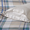 【纯棉】富安娜（FUANNA）床上被单被套纯棉套件中性格子床单四件套/玛格利亚 2.0*2.3  XHR 商品缩略图3