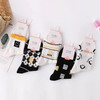 秋冬【精梳棉中筒袜】学院风女士学生运动袜子 日系卡通笑脸袜子 商品缩略图10