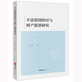 不法原因给付与财产犯罪研究 黄辰著 法律出版社