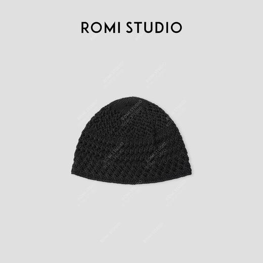 ROMI STUDIO “温柔已至” *莱赛尔无帽檐针织镂空冷帽 435M4093 商品图1