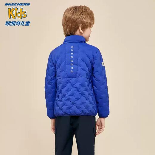 5折【自营】Skechers/斯凯奇  斯凯奇儿童羽绒外套秋冬新款男童羽绒服短款防风保暖外套 P423B002 商品图3