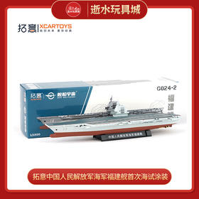 H 拓意 G024-2中国人民解放军海军福建舰首次海试涂装