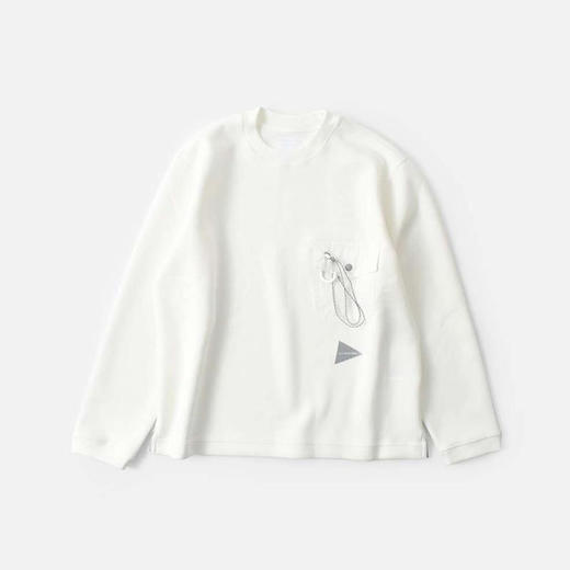 and wander airly warm pullover 轻量保暖圆领卫衣 商品图4