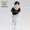 5折【自营】Skechers/斯凯奇  斯凯奇童装男童针织连帽长袖T恤衫春秋季儿童假两件上衣 L323B016 商品缩略图2