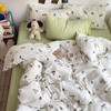 2024新款卡通风A类超柔水洗棉印花四件套软萌少女心 商品缩略图10