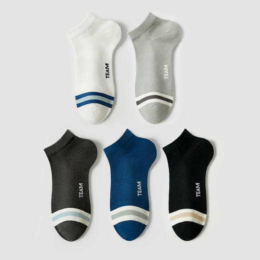 都市丽人都市锋尚船袜休闲系列精梳棉袜子男袜子FCTDD6 商品图1