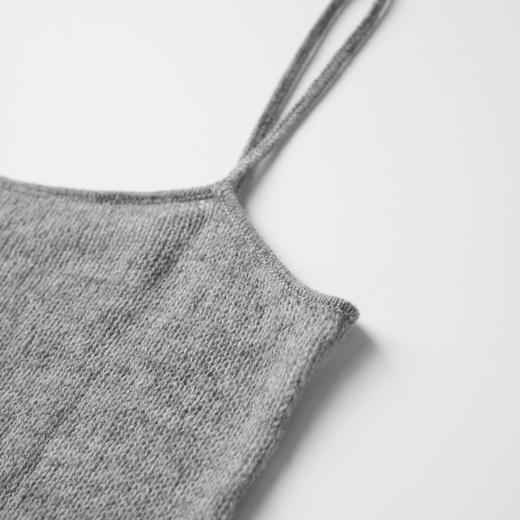 ROMI STUDIO“基础优雅”7针单边100羊毛软糯吊带背心 RW24AS90330(现货) 商品图2