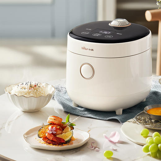  小熊（Bear）迷你电饭煲 DFB-C16K1 家用智能小型快煮电饭锅 1.6升家用煮饭锅  商品图0