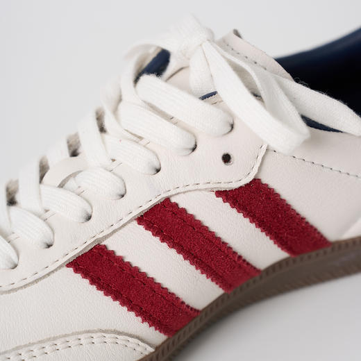 ROMI STUDIO“美式复古”甄选牛皮拼丝光牛津布撞色德训鞋 448XS049 商品图3