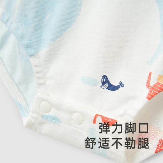 英氏【四季哈衣】气泡系列婴儿连体衣裆蛤爬服长袖 商品图3