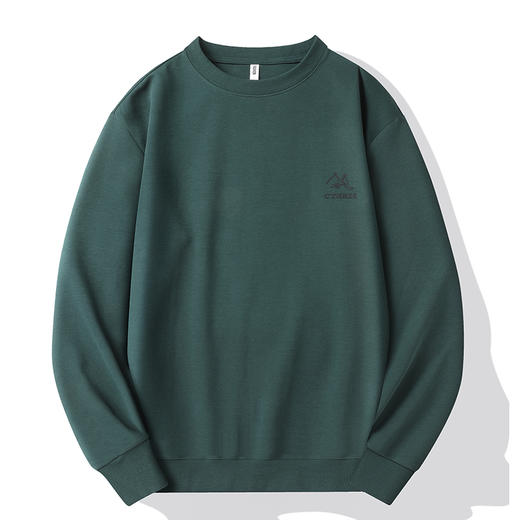 【新款DX】大依优型大码圆领卫衣长袖加肥加大休闲运动上衣男打底衫胖子 商品图9