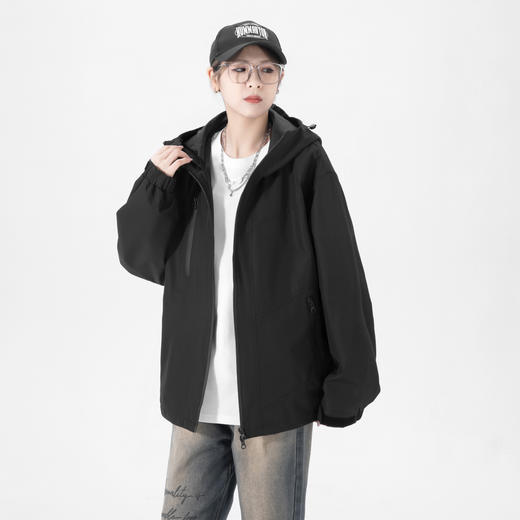 真维斯情侣款冲锋衣拼色夹克23010 商品图5