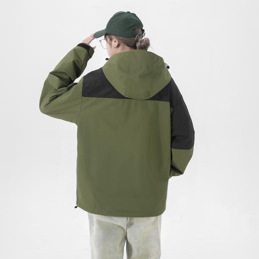 真维斯情侣款冲锋衣拼色夹克23010 商品图11