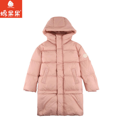 棉果果专柜同款冬季新品女童加长两穿可拆卸羽绒服M422102924548 商品图1