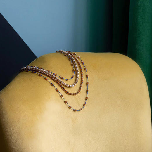 订购8周到｜Tityaravy-LOTUS-莲光守护 桂香石 项链［法国设计师］ 商品图2