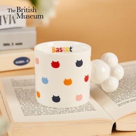 大英博物馆 盖亚·安德森猫和她的朋友们系列 猫爪迷你马克杯