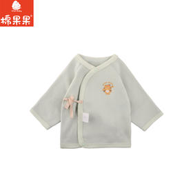 棉果果冬季新品新生儿婴儿保暖上衣暖姜半背衣M411110424801