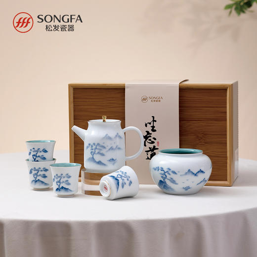 6头山水清音茶具 商品图0