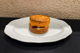 番茄猪肉铺司康（单个）