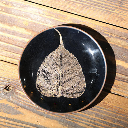 吴继旺乌金金叶壶承 商品图7