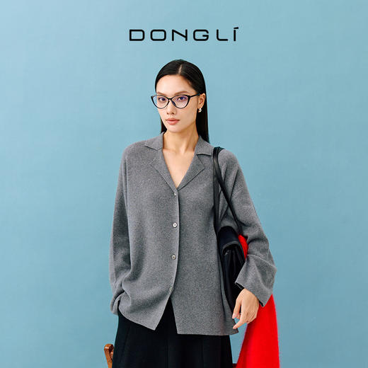 东黎 • 秀场同款 小山羊绒女士宽松睡衣 4115 商品图2