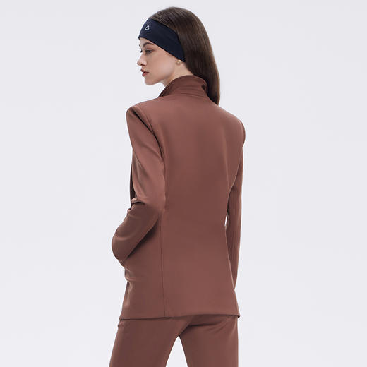 TITIKA ACTIVE 奢华束腰运动西装外套女 修身长款高级感时尚休闲西服正装71182 商品图1