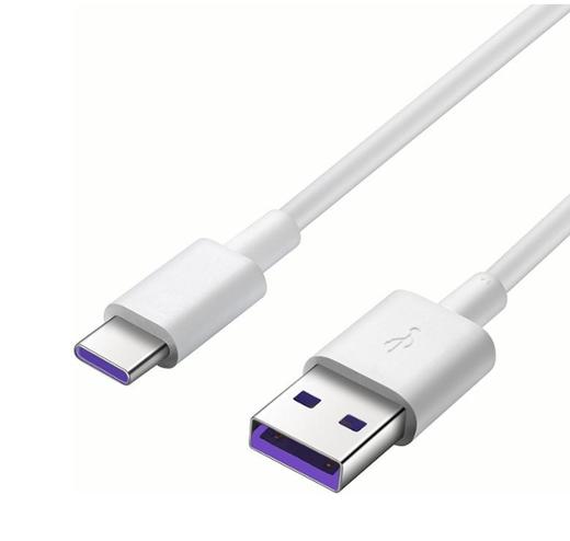 华为5A数据线 USB Type-A 转 USB Type-C（白色）1m 商品图1