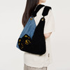 大英博物馆 盖亚·安德森猫和她的朋友们系列 萌猫牛仔拼接单肩包 商品缩略图1