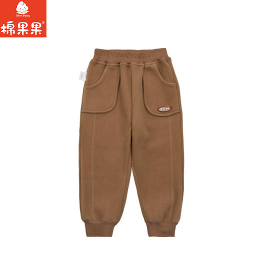 棉果果专柜同款冬季新品男童女童防风长裤M402200424617 商品图1