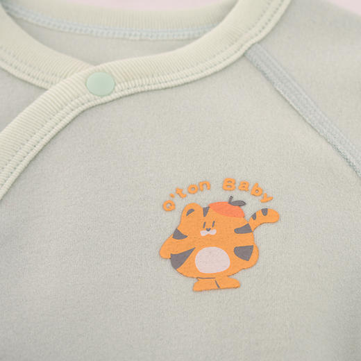 棉果果冬季新品新生儿婴儿保暖上衣暖姜半背衣M411110424801 商品图1