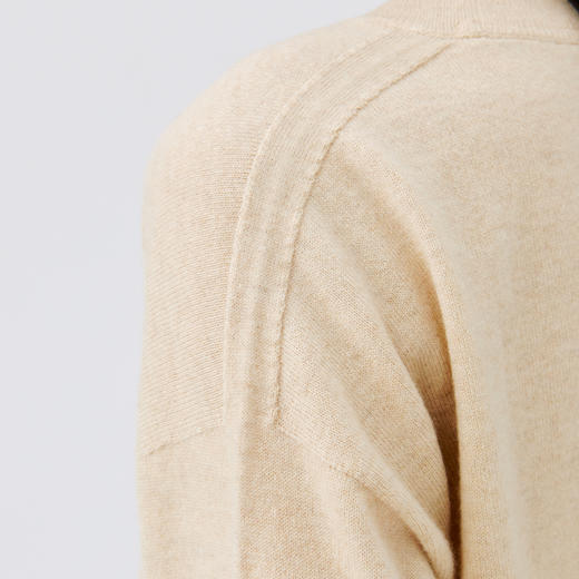 东黎 • 山羊绒女士秋冬全成型圆领百搭长袖套衫 4842 商品图4