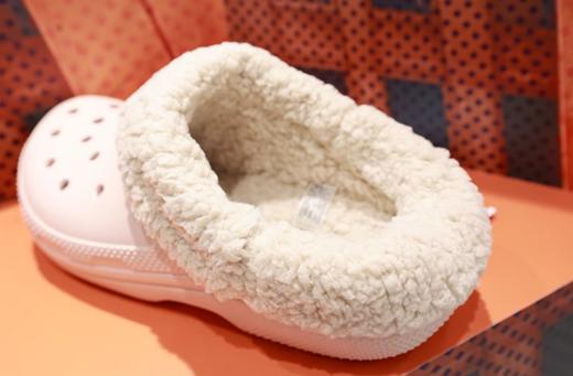 CROCS 石英粉 经典花卷洞洞鞋 210846-6UR 商品图3